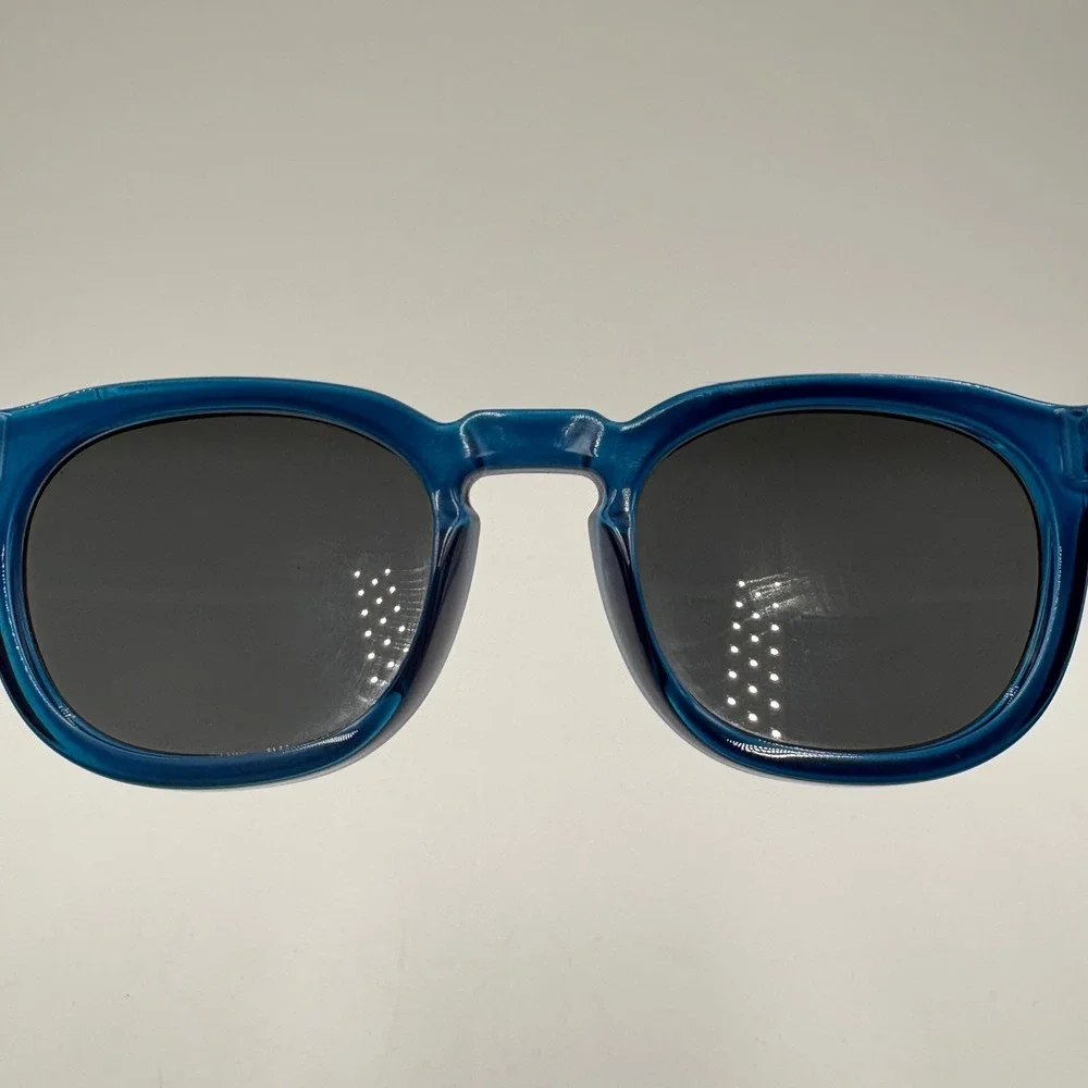 Kolo Sunglasses Unisex OS Blue Excellent Made in Italy 400-8503 Acetate Frames